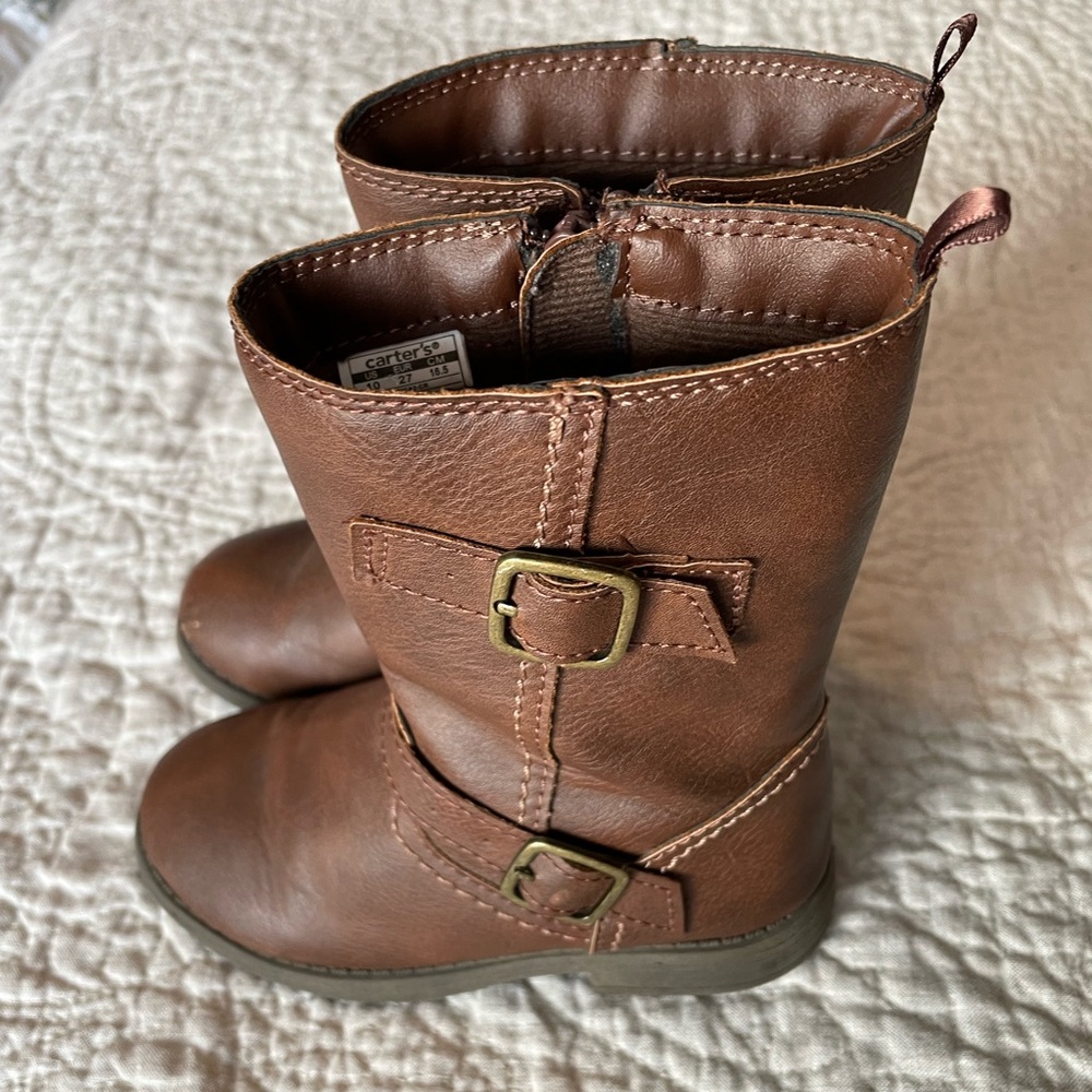 Girl’s Leather Boots